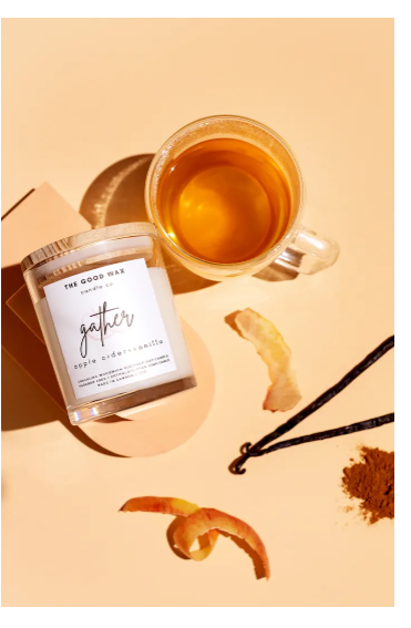 Apple Cider and Vanilla Candle