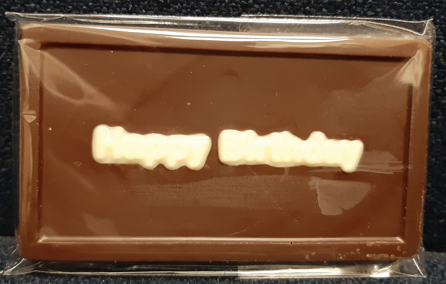Chelsea Chocolate "Happy Birthday" Plaques