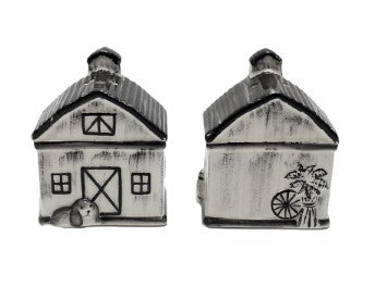 Farmhouse Salt & Pepper Shakers