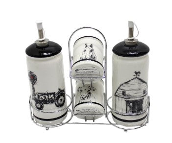 Farmhouse Condiment Set