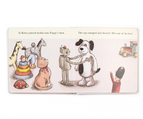 JELLYCAT BOOK- The Scruffy Puppy