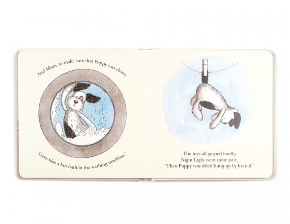 JELLYCAT BOOK- The Scruffy Puppy