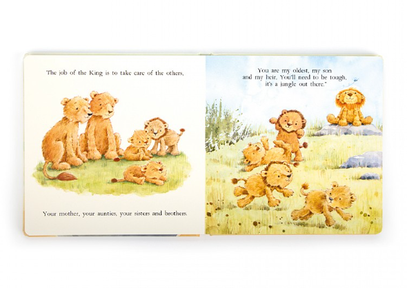 JELLYCAT BOOK- The Very Brave Lion