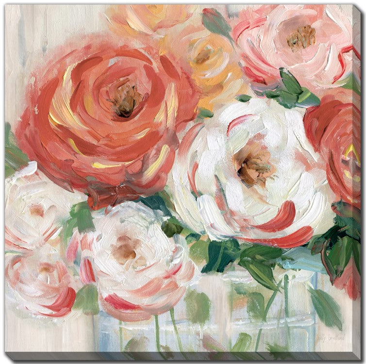 Naïve Bouquet Canvas Art
