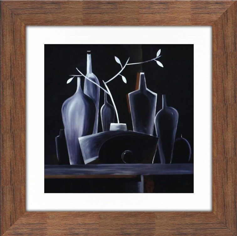 Midnight Table Framed Canvas Art