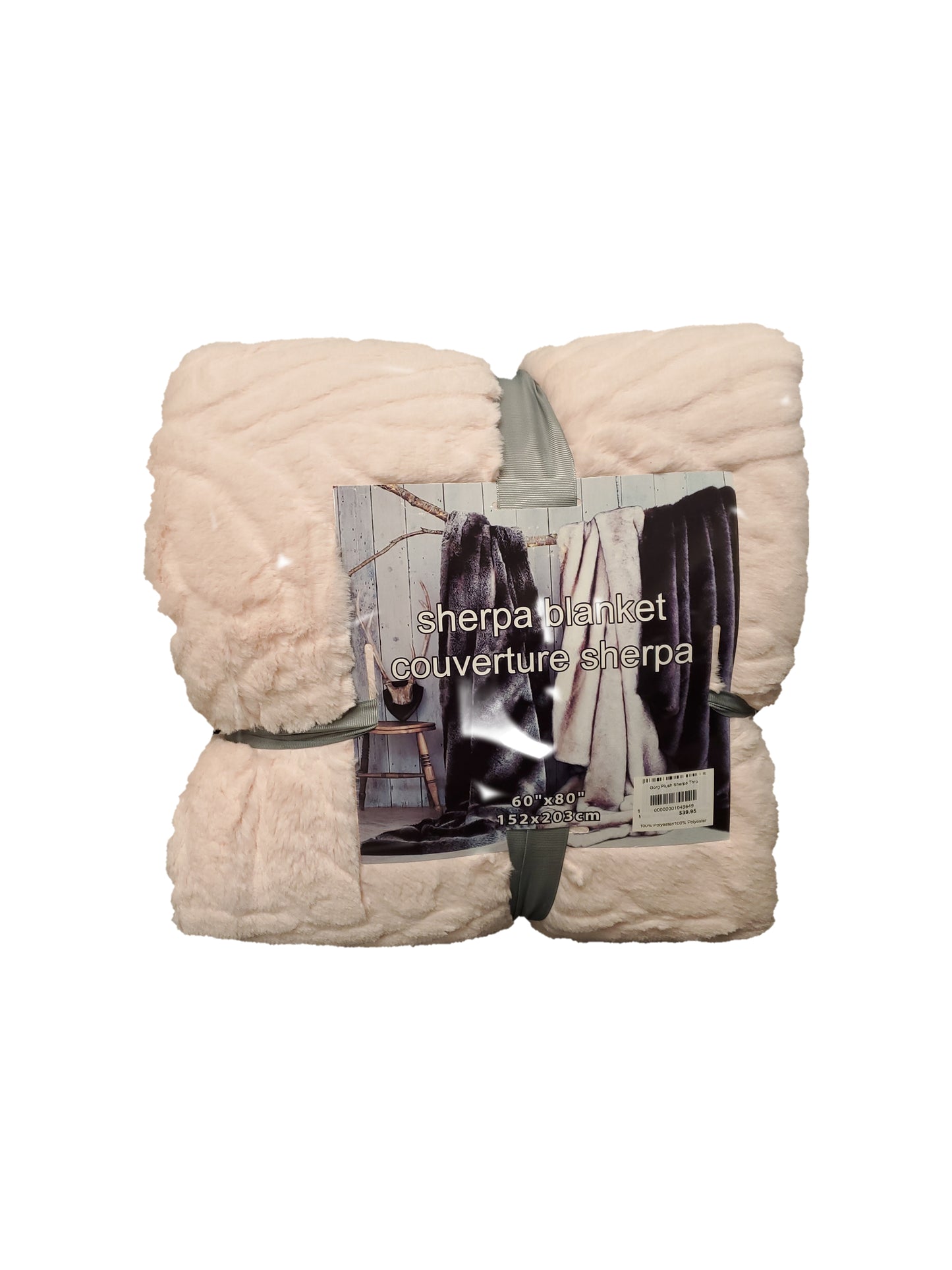 Micro Mink Sherpa Throw