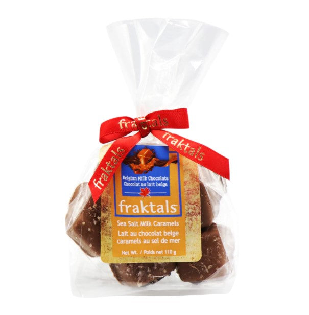Fraktals- Belgian Milk Chocolate Sea Salt Caramels