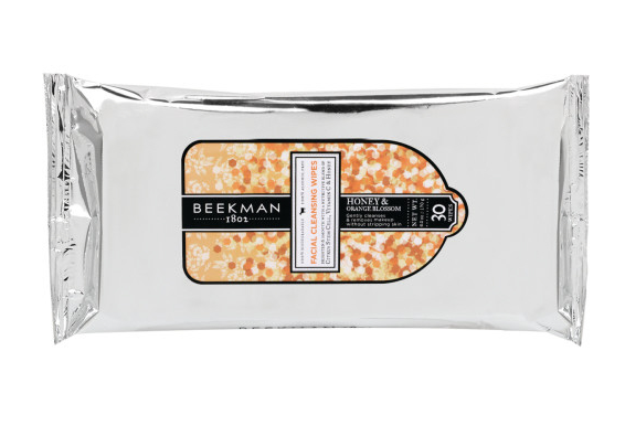 Beekman: Honey & Orange Blossom Cleansing Facial Wipes