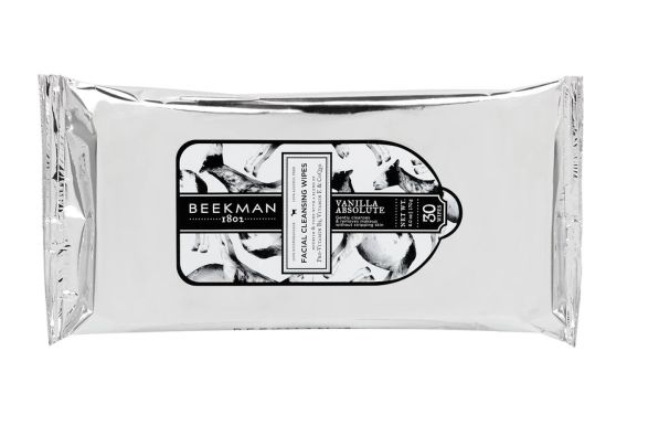 Beekman: Vanilla Absolute Facial Cleansing Wipes