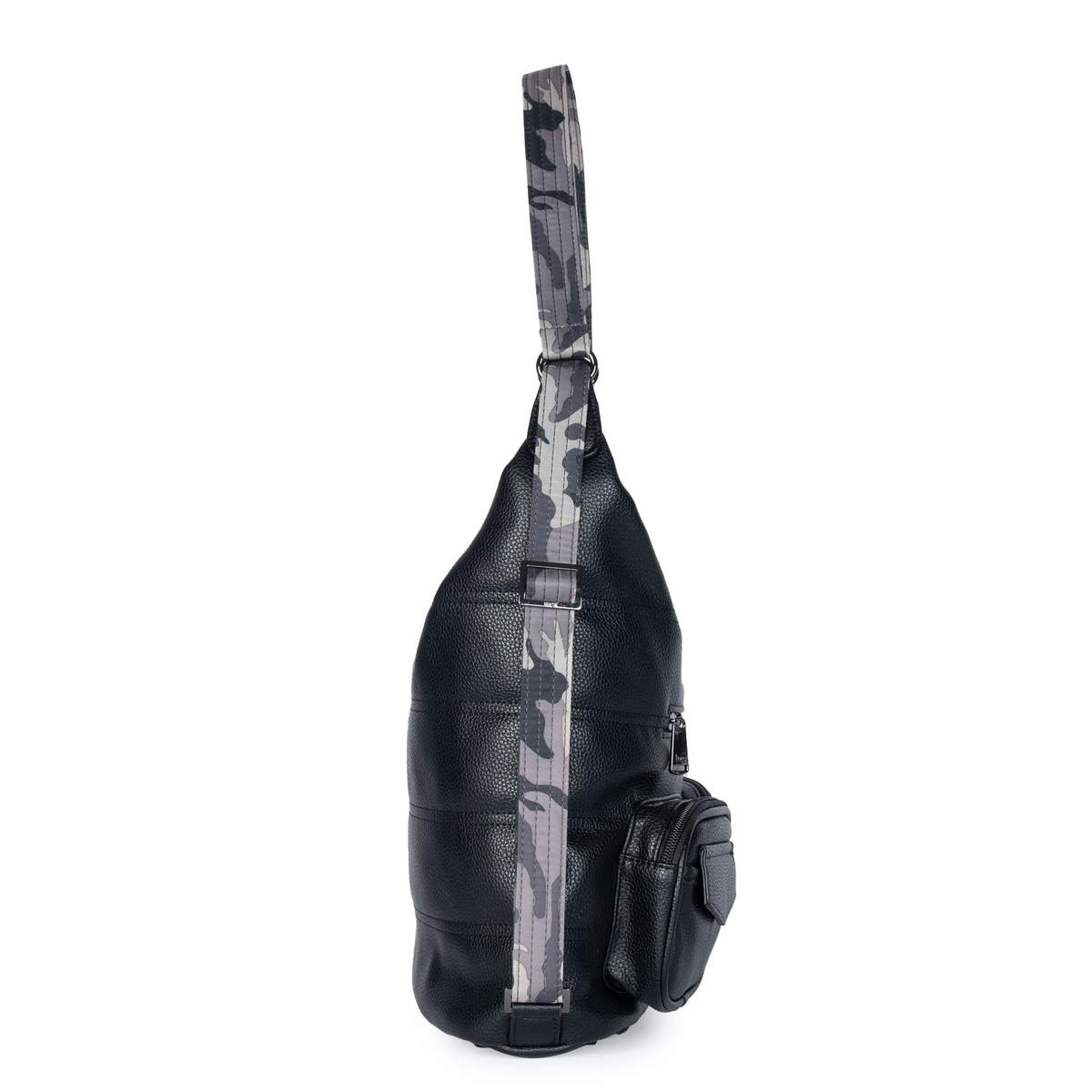 Zipliner hot VL Convertible Hobo Bag in BLACK/BLACK