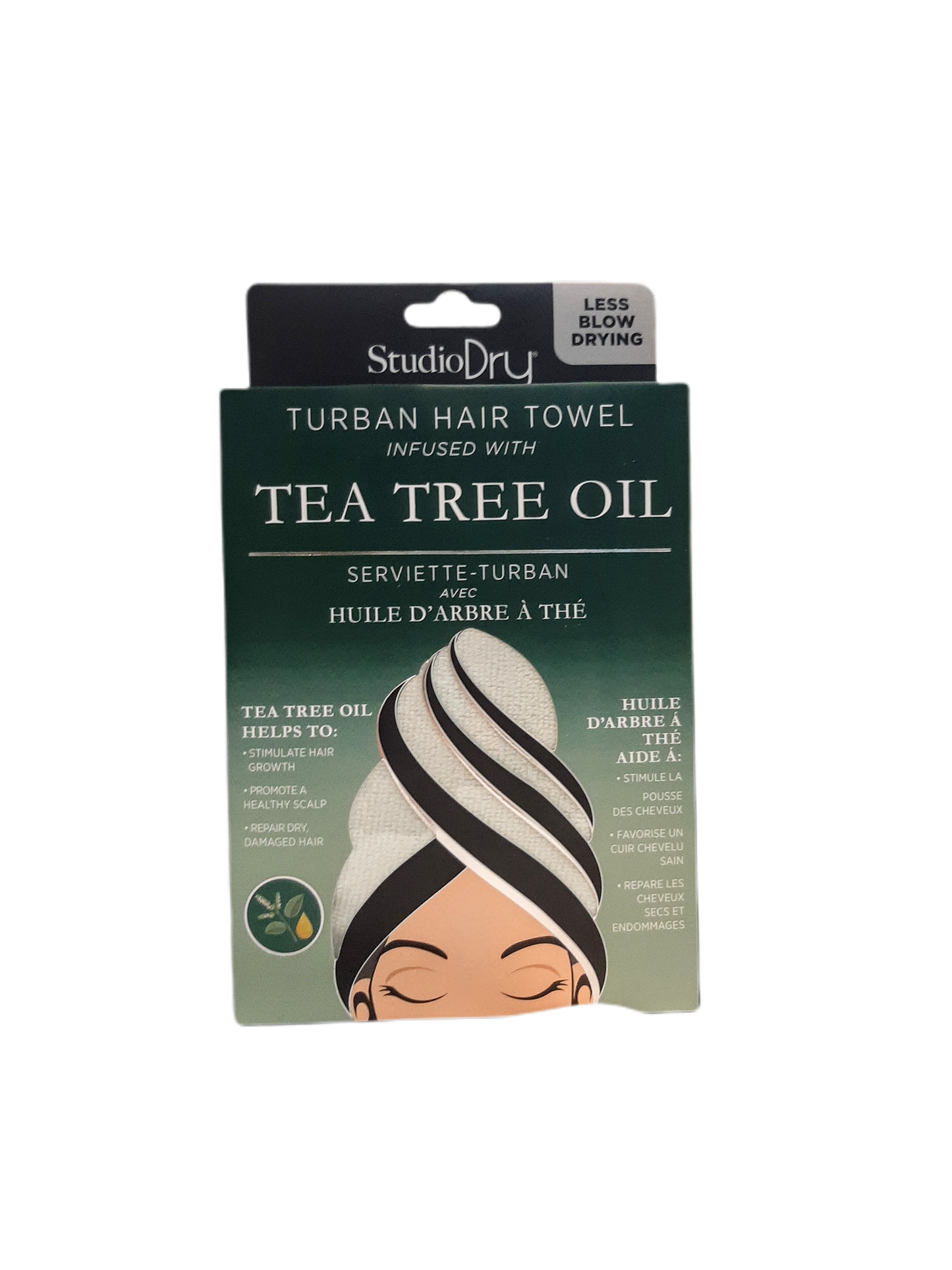 SAVE YOUR HAIR!  Using a regular cotton towel is harsh on locks and can lead to breakage and frizz.  Our gentle microfiber is designed to dry faster than a regular cotton towel, saving time and blow-drying.  Four types to choose from:  Vitamin C Argan Oil Tea Tree Oil Coconut Oil